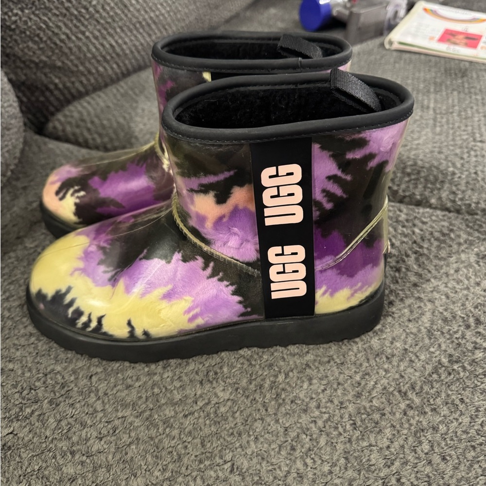 UGG Multicolor Tie-Dye Boots